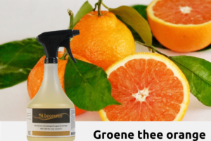 Spray begeuren groene thee orange